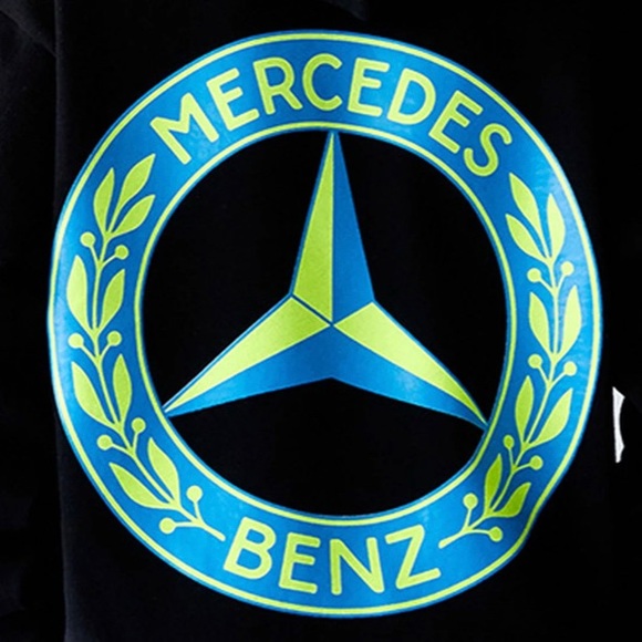 AWGE X Mercedes Benz - ASAP Mob A$AP Rocky Long Sleeve Black Pants Sweats Hoodie - Picture 8 of 8